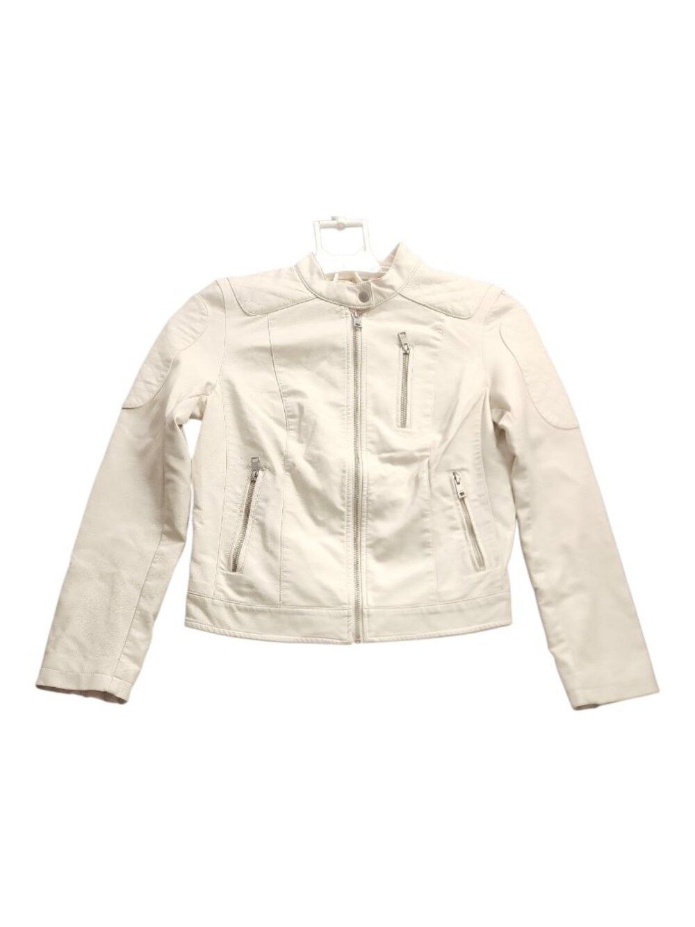 Vintage Levi's Leather Jacket | Quiet Luxury Cropped Moto - Picture 3 of 16
